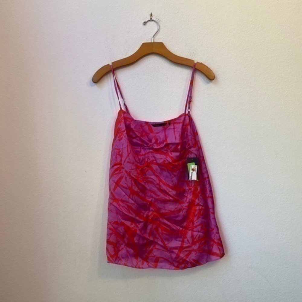 SOFIA BY SOFIA VERGARA LARGE PINK SLEEVELESS SHIRT